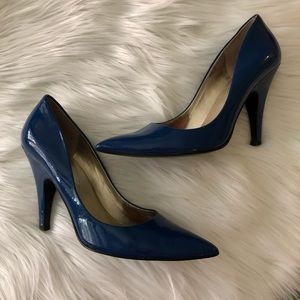 Guess blue heels